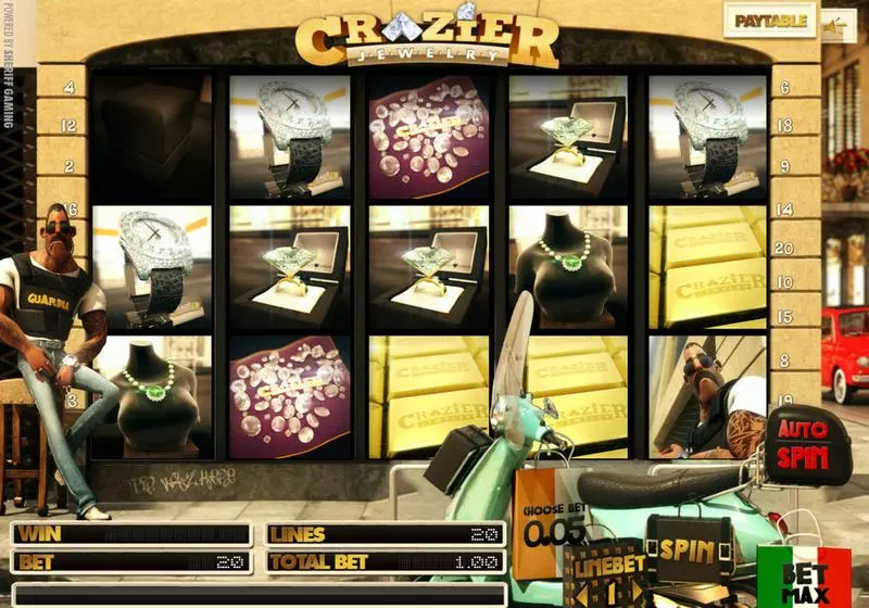 Crazier Jewelry Slots Sheriff Gaming Pick a Box