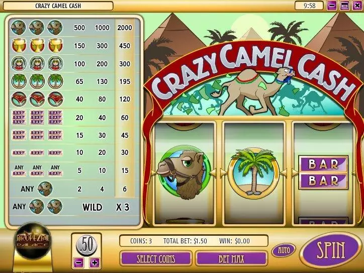Crazy Camel Cash Slots Rival 