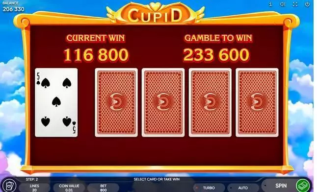 Cupid Slots Endorphina Free Spins