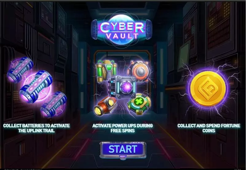 Cybes Vault Slots Four Leaf Gaming Free Spins