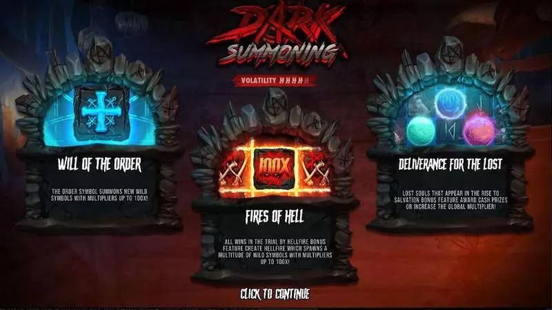 Dark Summoning Slots Hacksaw Gaming Super Cascade
