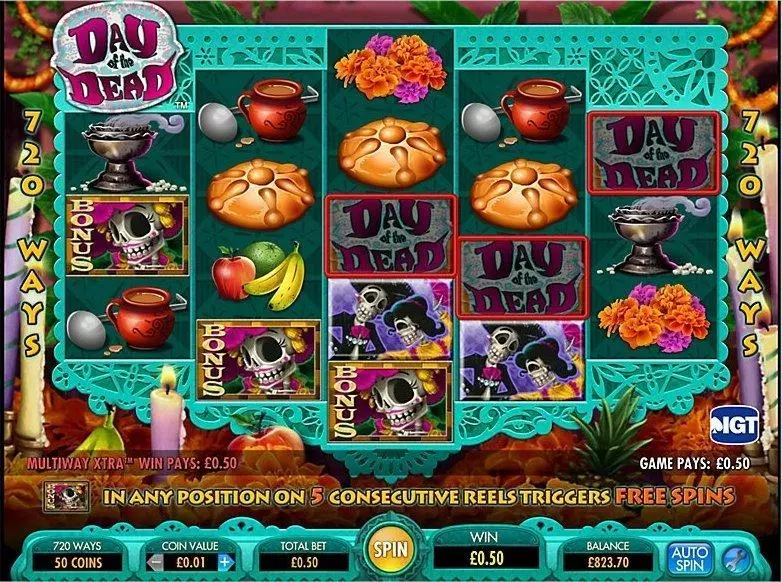 Day of the Dead Slots IGT 