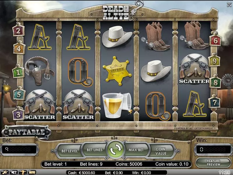 Dead or Alive Slots NetEnt Free Spins
