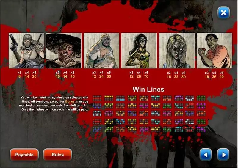 Deadworld Slots 1x2 Gaming Second Screen Game