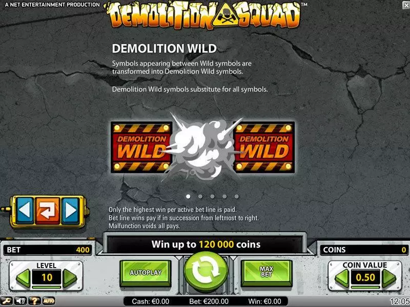 Demolition Squad Slots NetEnt Free Spins