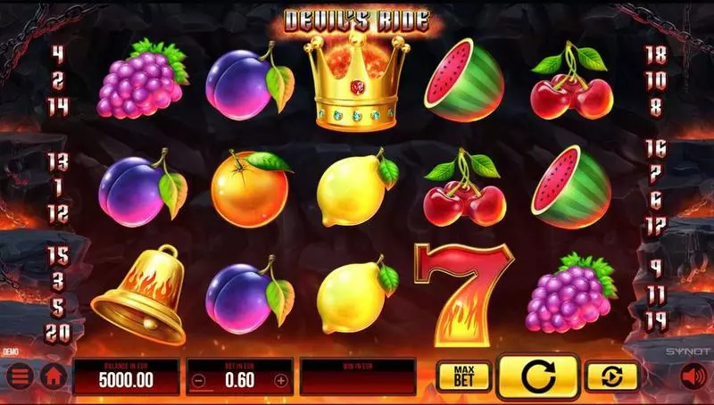 Devils Ride Slots Synot Games Free Spins