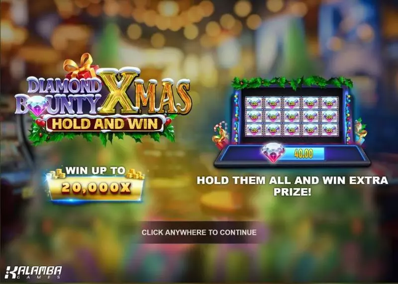 Diamond Bounty Xmas Hold and Win! Slots Kalamba Games Buy Feature