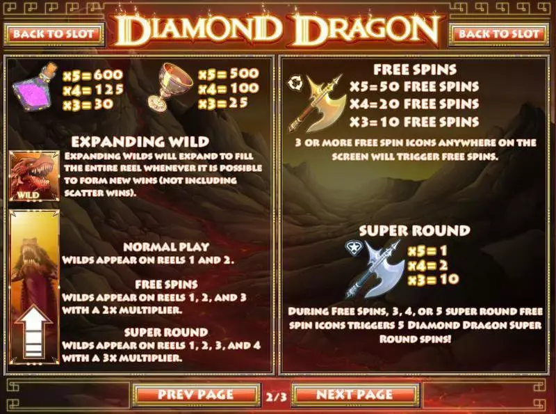 Diamond Dragon Slots Rival On Reel Game