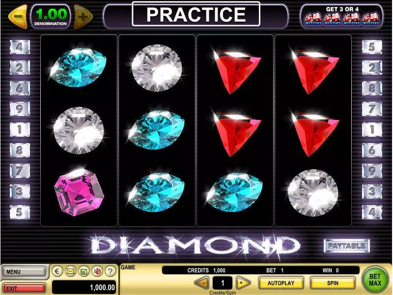 Diamond Slots GTECH Free Spins