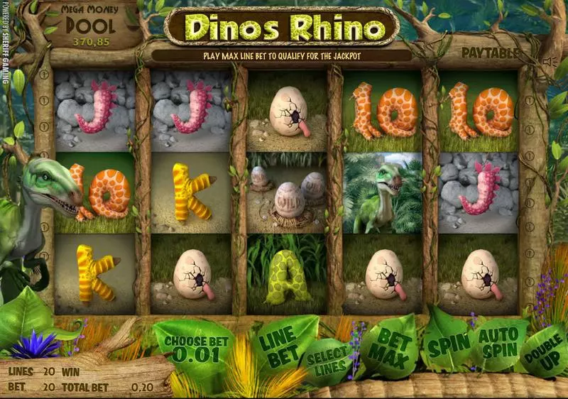 Dino's Rhino Slots Sheriff Gaming Free Spins