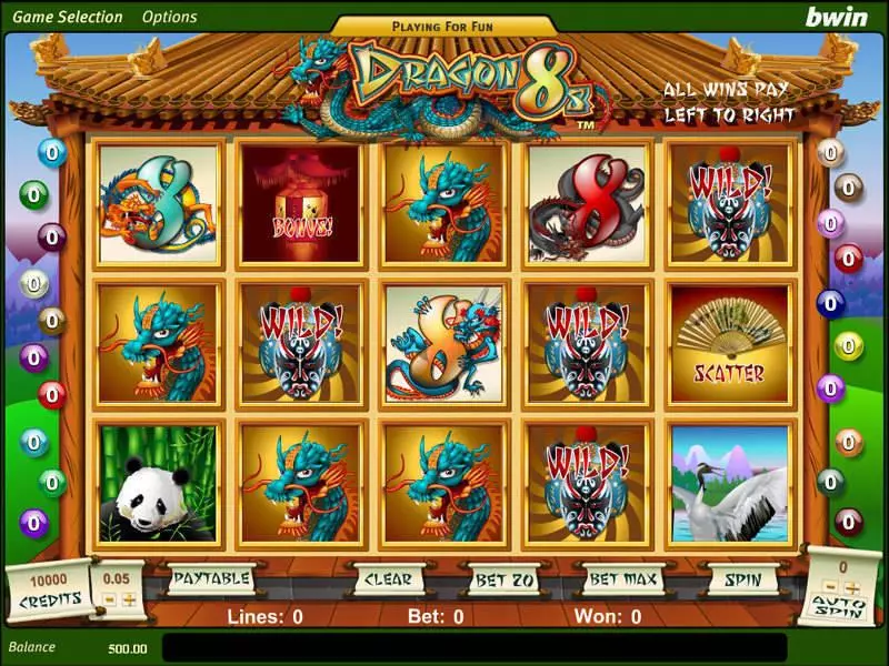 Dragon 8s Slots Amaya Free Spins