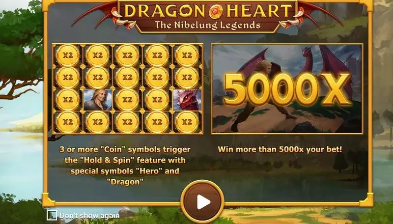 Dragonheart Slots Apparat Gaming Hold and Spin