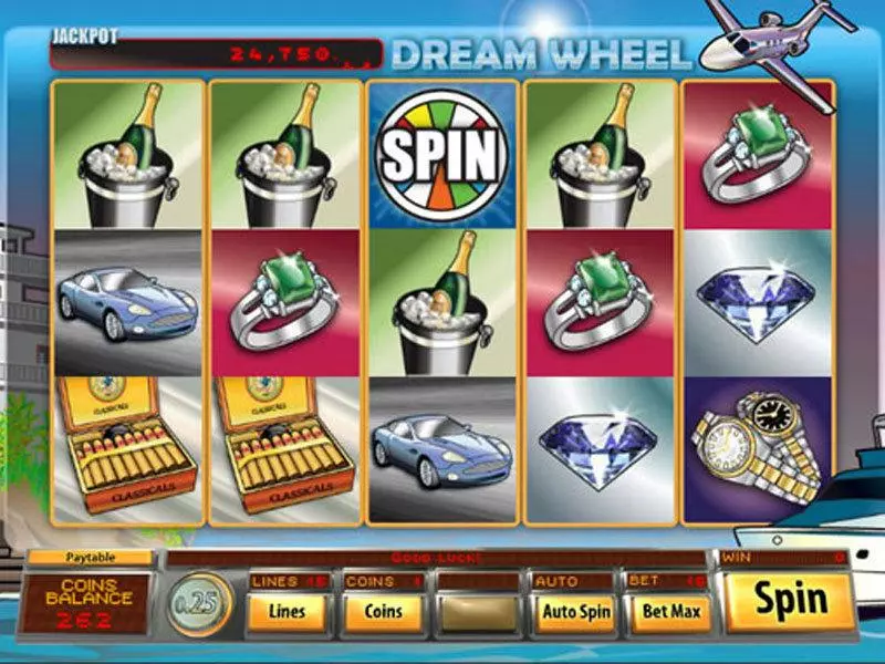 Dream Wheel Video Slots Saucify Second Screen Game