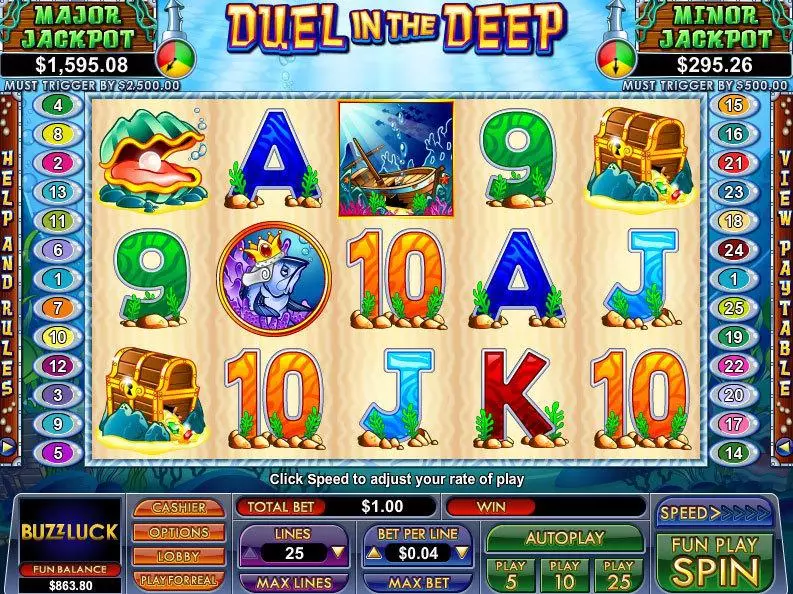 Duel In The Deep Slots NuWorks Multi Level