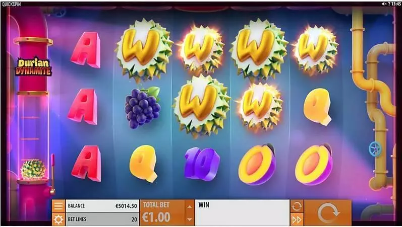 Durian Dynamite Slots Quickspin Free Spins