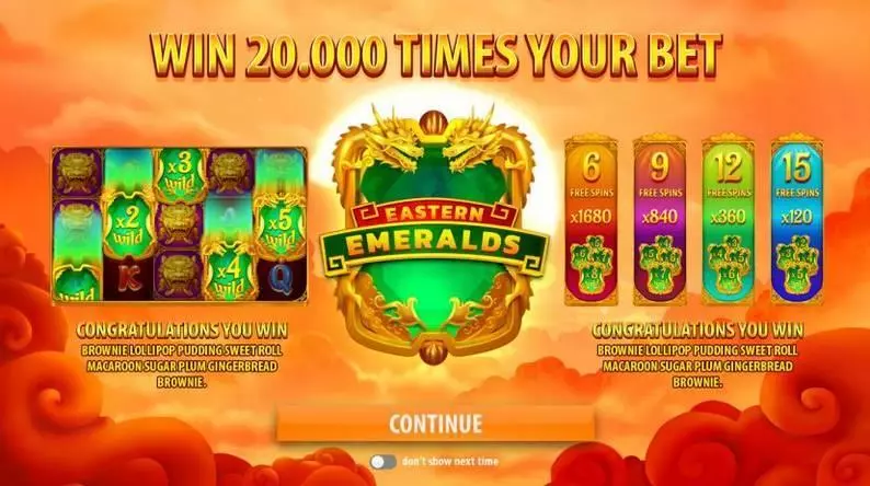 Eastern Emeralds Slots Quickspin Free Spins