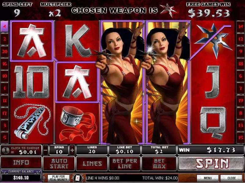 Elektra Slots PlayTech Jackpot bonus game