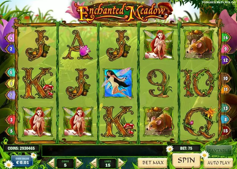 Enchanted Meadow Slots Play'n GO Free Spins