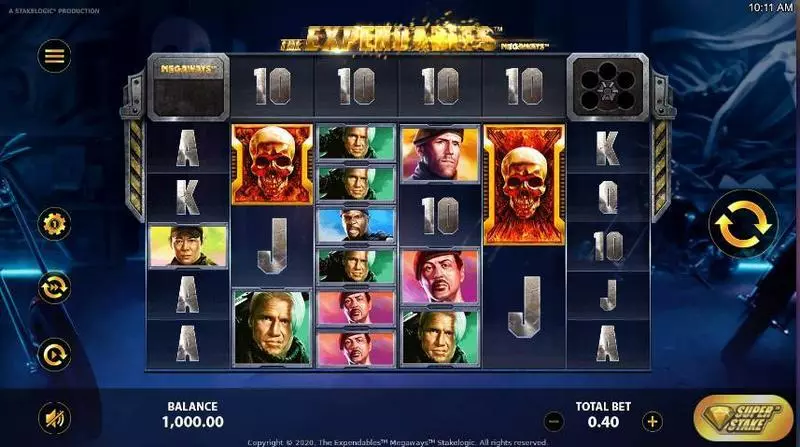 Expendables Megaways Slots StakeLogic Free Spins