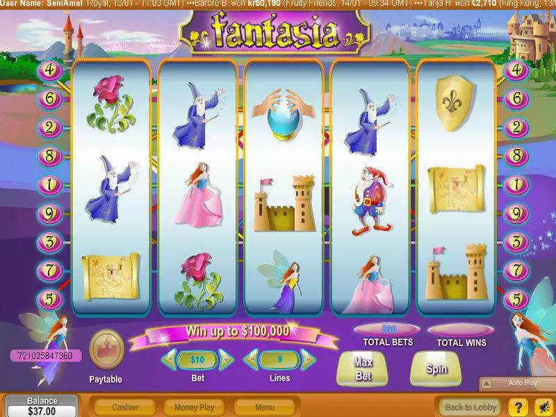 Fantasia Slots NeoGames 