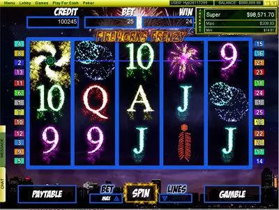 FireWorks Frenzy Slots Player Preferred Free Spins