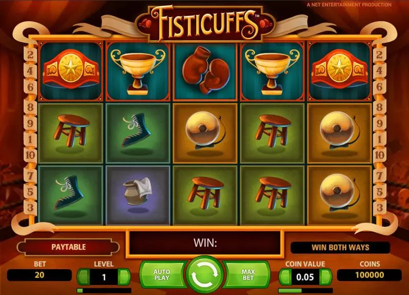 Fisticuffs Slots NetEnt On Reel Game
