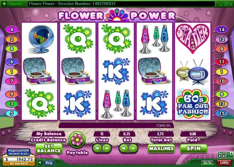 Flower Power Slots 888 Free Spins