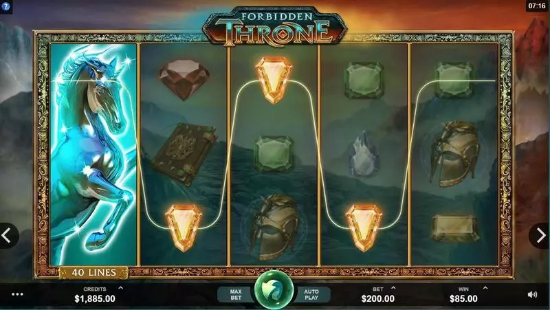 Forbidden Throne Slots Microgaming Free Spins