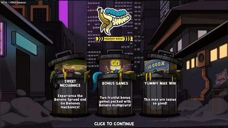 FRKN Bananas Slots Hacksaw Gaming Bonus Game