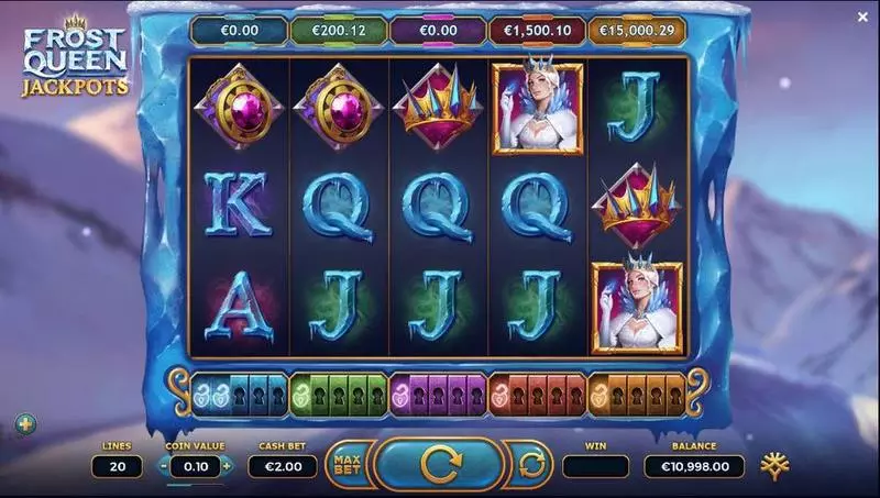 Frost Queen Jackpots Slots Yggdrasil Free Spins