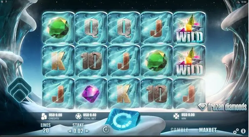 Frozen Diamonds Slots MicrogamingRabcat Free Spins