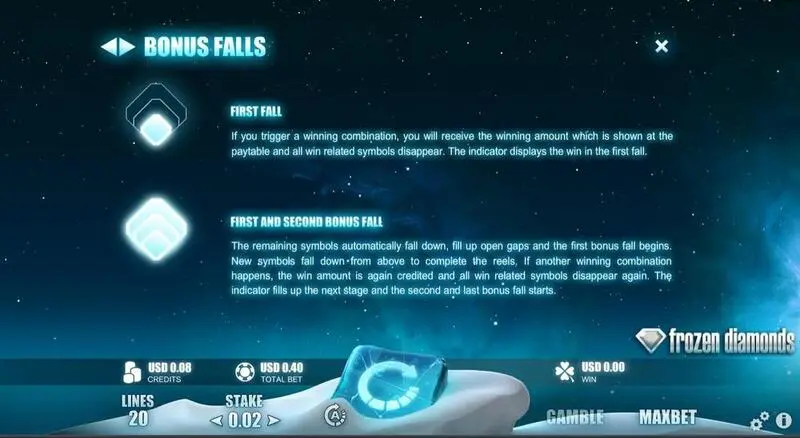 Frozen Diamonds Slots MicrogamingRabcat Free Spins