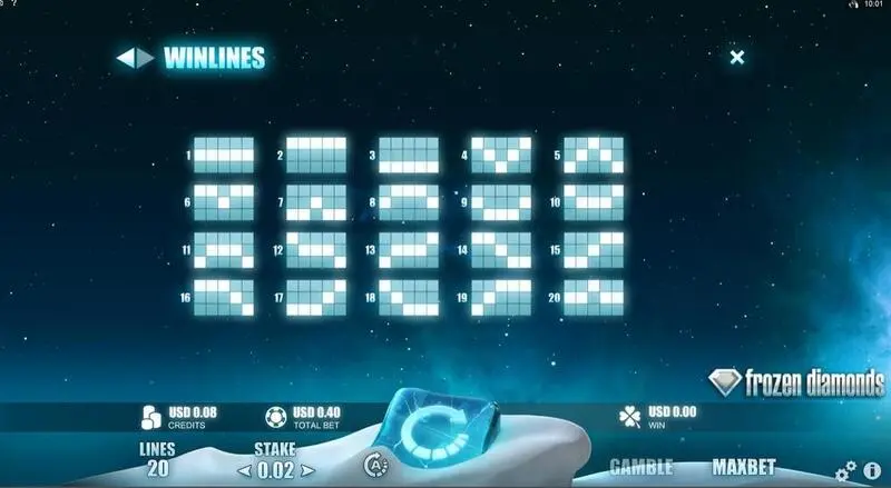 Frozen Diamonds Slots MicrogamingRabcat Free Spins