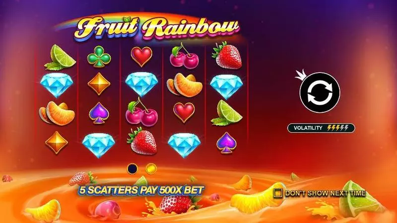 Fruit Rainbow Slots Pragmatic Play 