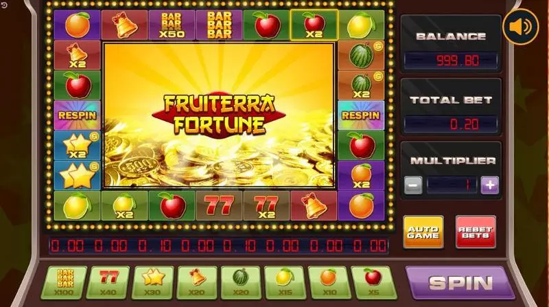 Fruiterra Fortune Slots Booongo 
