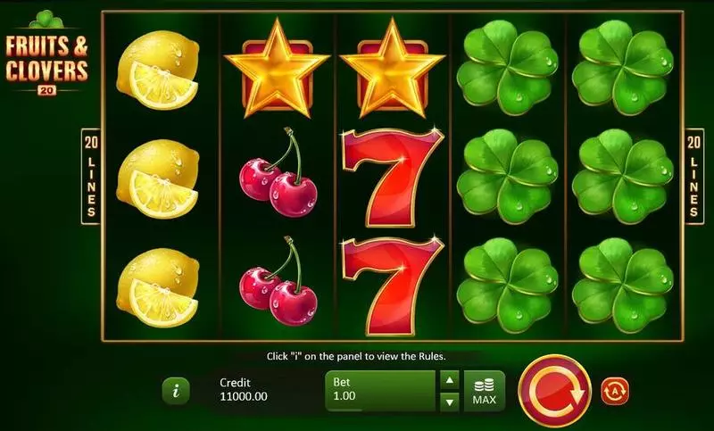 Fruits & Clovers Slots Playson 