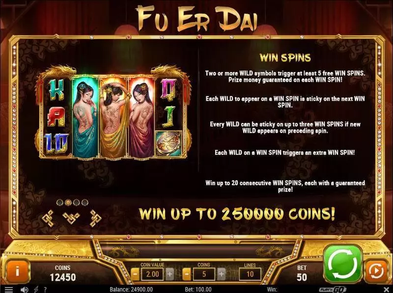 Fu Er Dai Slots Play'n GO Free Spins