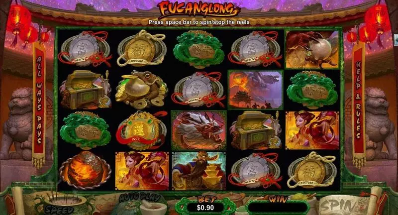 Fucanglong Slots RTG Free Spins