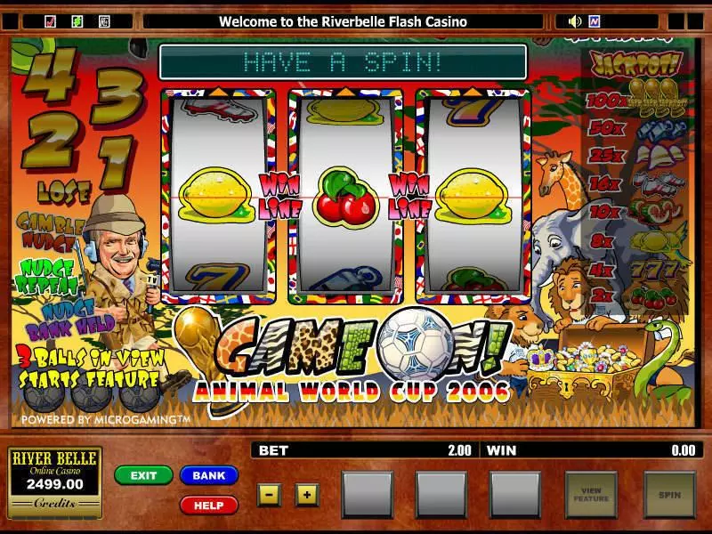 Game On! Slots Microgaming Second Screen Game