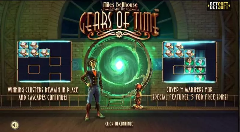 Gears of Time Slots BetSoft Free Spins