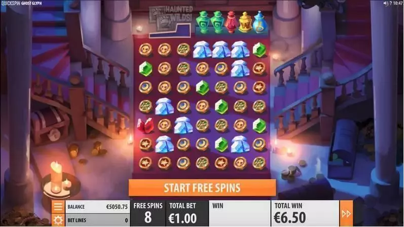 Ghost Glyph Slots Quickspin Free Spins