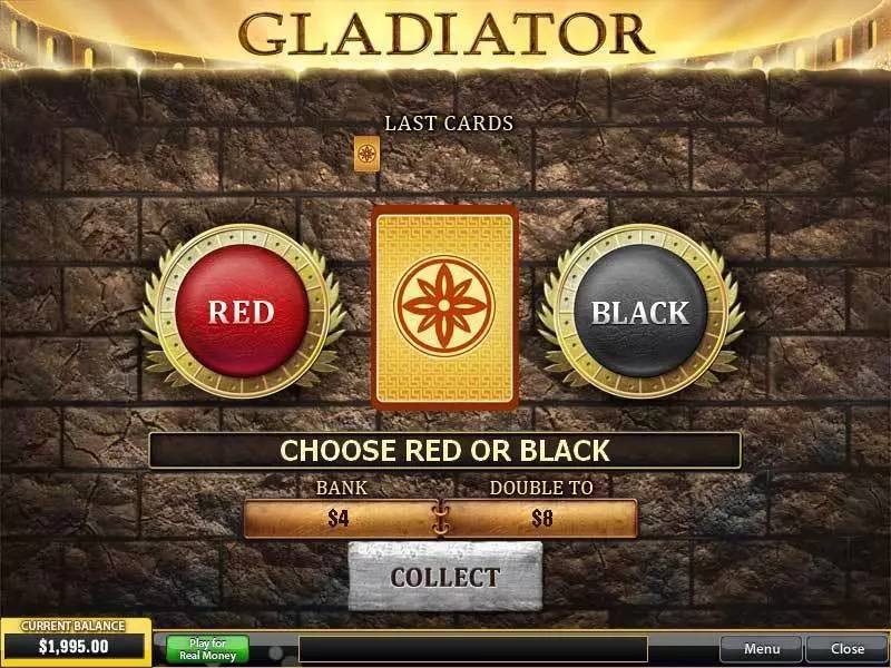 Gladiator Slots PlayTech Free Spins