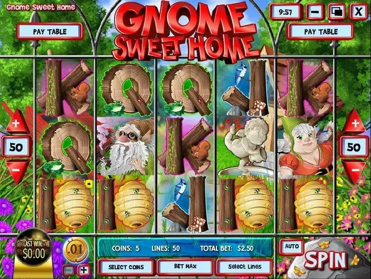 Gnome Sweet Home Slots Rival 