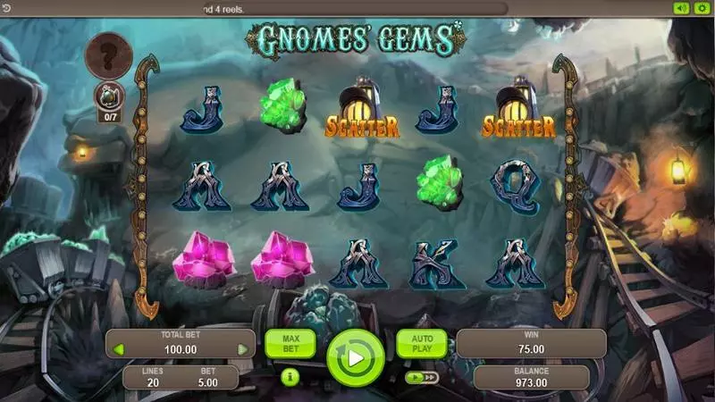 Gnomes' Gems Slots Booongo Free Spins