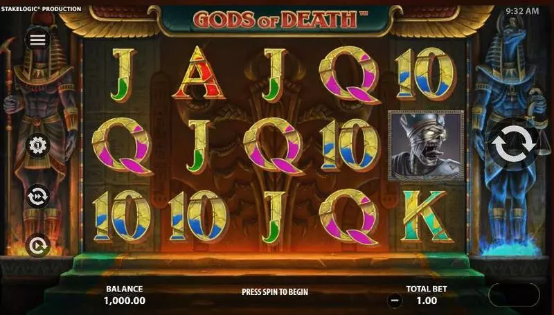 Gods of Death Slots StakeLogic Free Spins