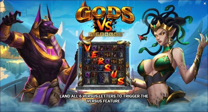 Gods VS Gigablox Slots ReelPlay Gigablox