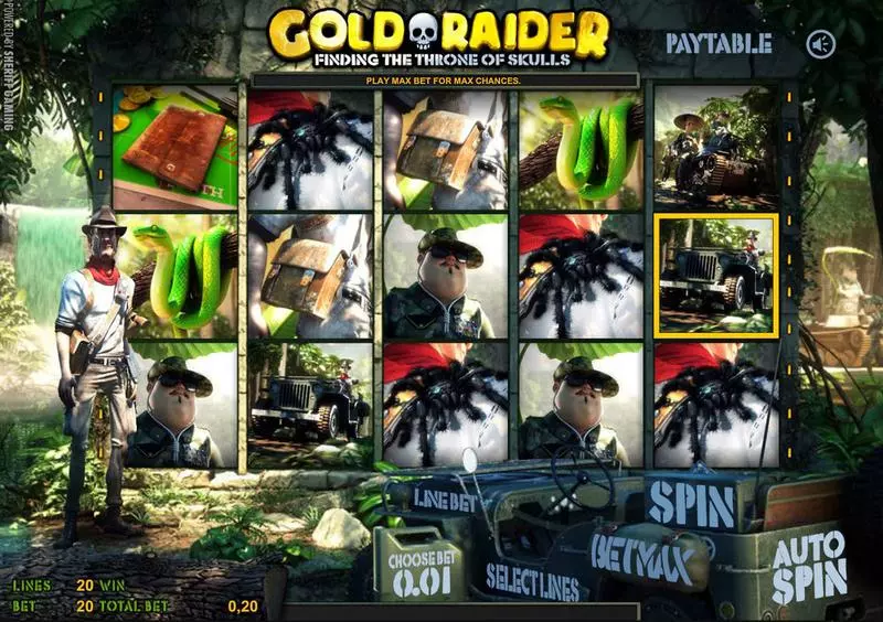Gold Raider Slots Sheriff Gaming Pick a Box