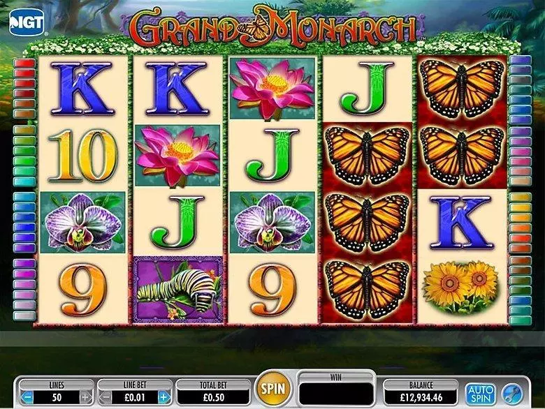 Grand Monarch Slots IGT Free Spins