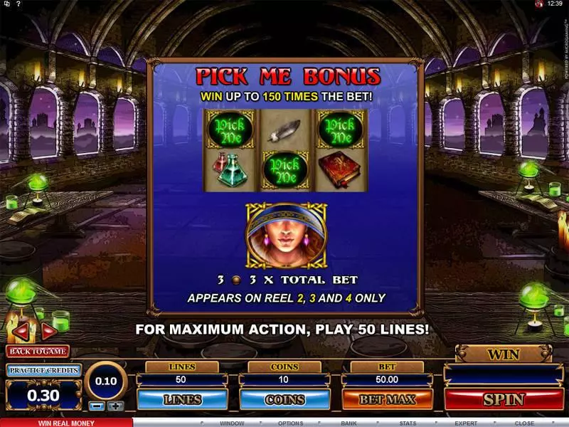 Great Griffin Slots Microgaming Free Spins