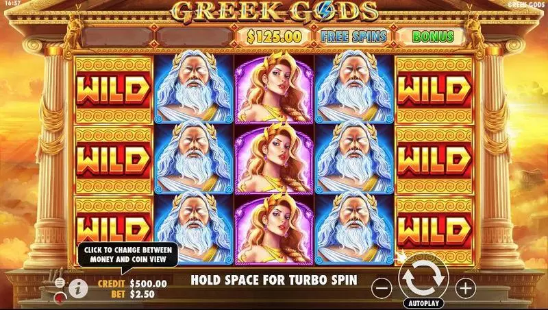 Greek Gods Slots Pragmatic Play Free Spins